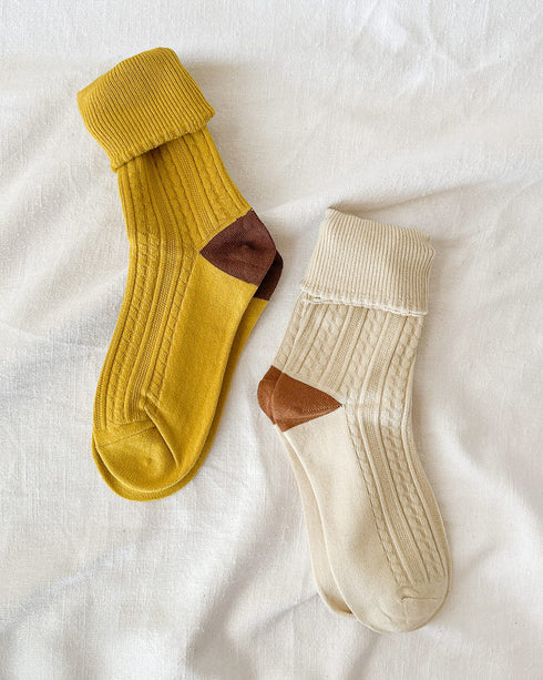 Aldren Socks - Mustard